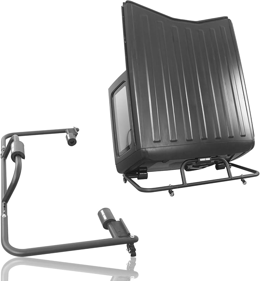 Amazon.com: for Jeep Wrangler Hard Top Storage Rack Black